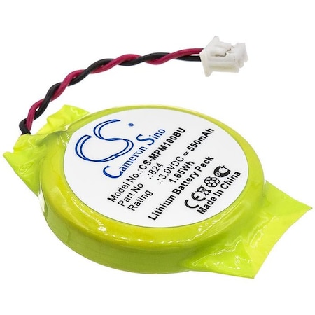 Bsc Preferred Motorola MPM100 MPM-100 550mAh CMOS Backup Replacement Battery CS-MPM100BU.1